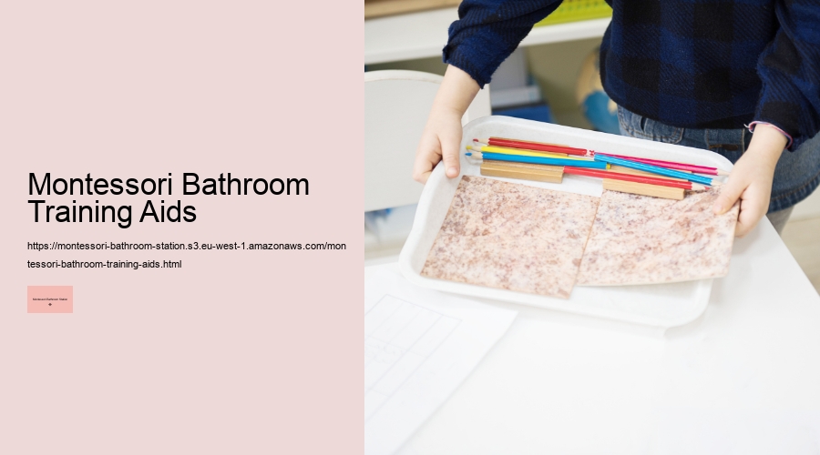 Montessori Bathroom Training Aids