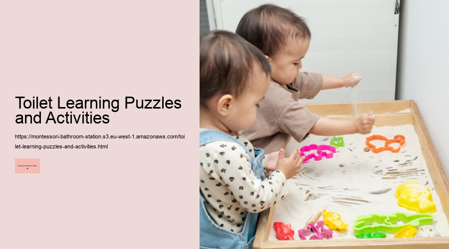 Toilet Learning Puzzles and Activities